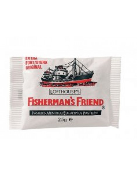 Fisherman's Friend Καραμέλες Original δυνατή γεύση (λευκό)